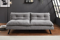 Chesterfield 2 seater sofa 150cm antique brown with button stitching and spring core