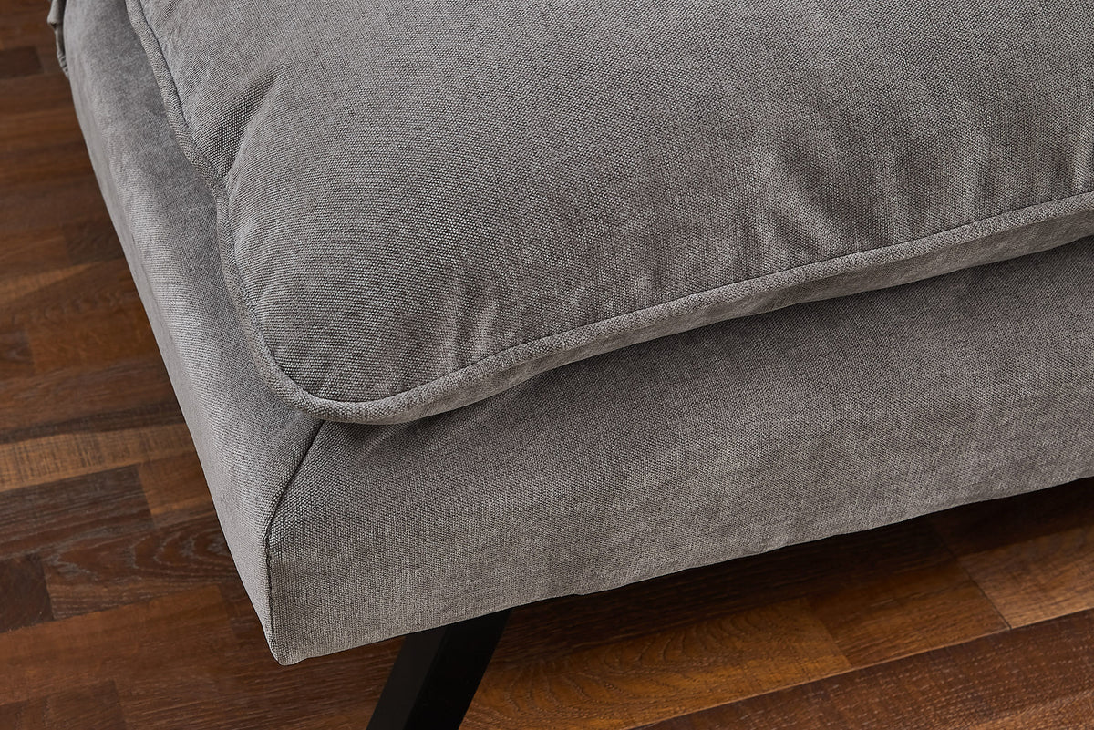 Chesterfield 2 seater sofa 150cm antique brown with button stitching and spring core