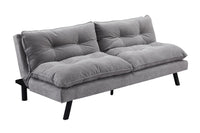 Chesterfield 2 seater sofa 150cm antique brown with button stitching and spring core
