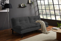 Chesterfield 2 seater sofa 150cm antique brown with button stitching and spring core