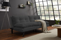 Chesterfield 2 seater sofa 150cm antique brown with button stitching and spring core