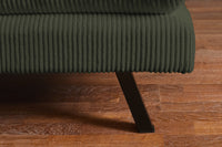Chesterfield 2 seater sofa 150cm antique brown with button stitching and spring core
