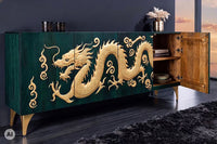 AMAZONAS solid sideboard 160cm mango wood natural front design
