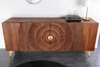 AMAZONAS solid sideboard 160cm mango wood natural front design