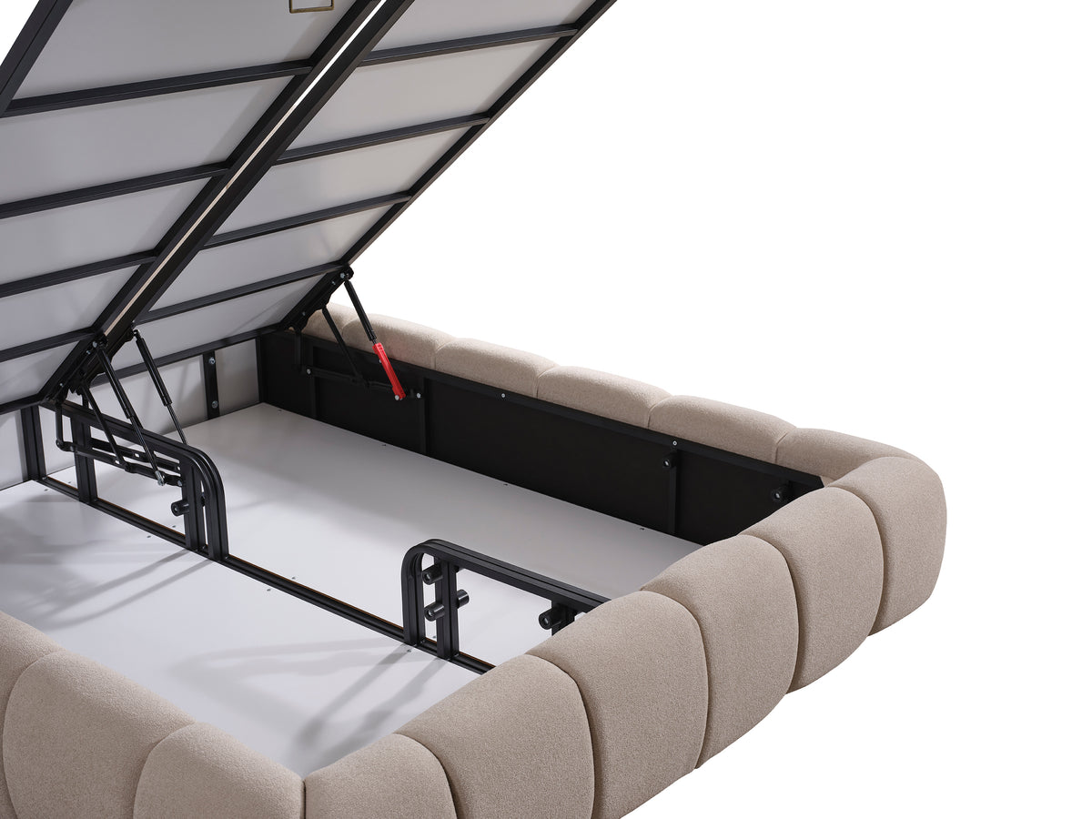 Designer Boxspringbett Siesta mit Stauraum