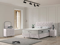 Design Saphira Bett, Boxspringbett inkl Matratze