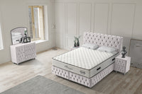 Design Saphira Bett, Boxspringbett inkl Matratze