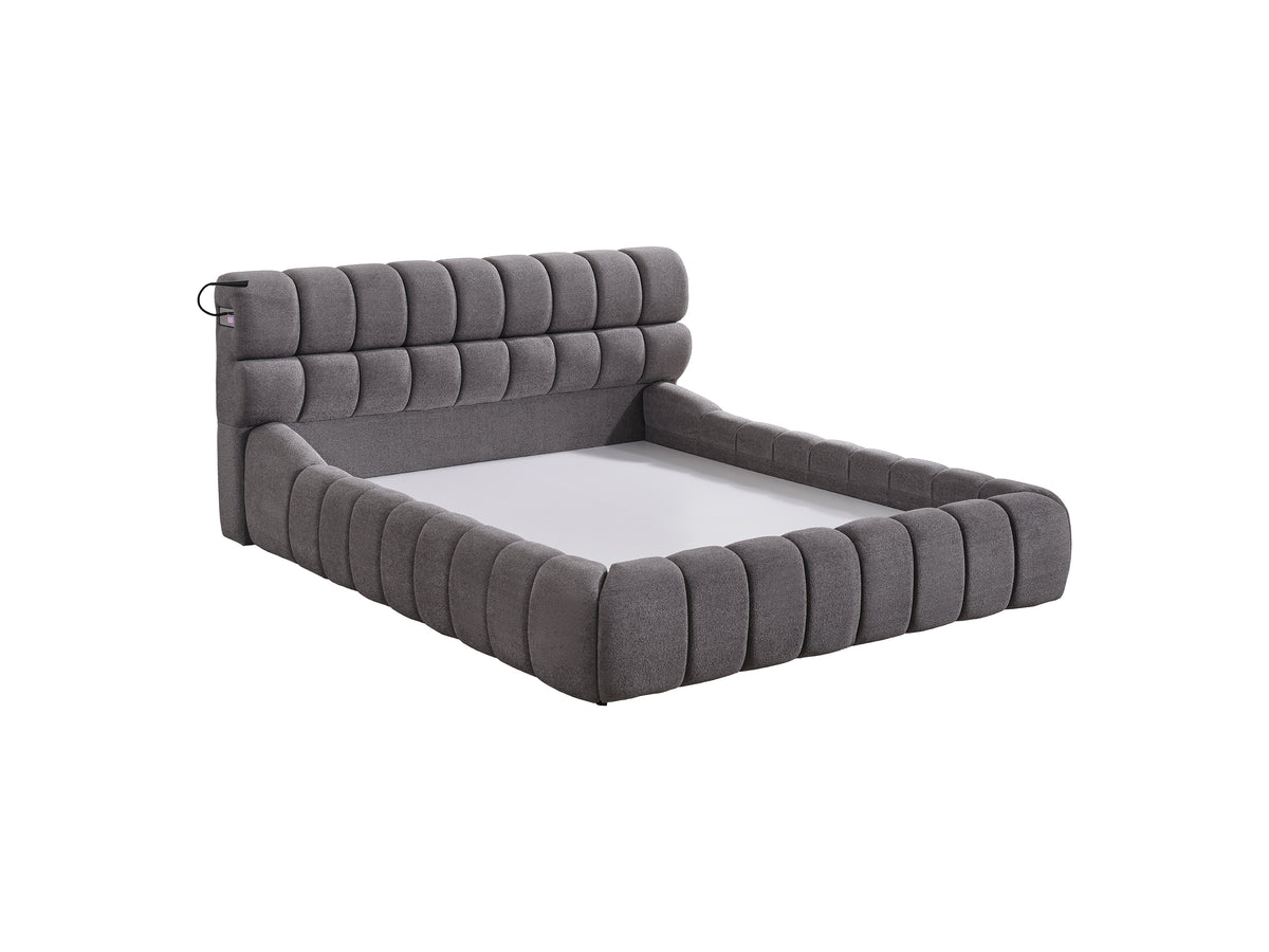 Designer Komplettbett Sueno mit Multimediasystem