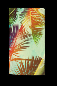 BeachTowel Poly Velours Guten Morgen Multi - Gesloten