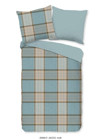 Guten Morgen Flanellen Duvet Cover "Jacco" - Multi - Rits