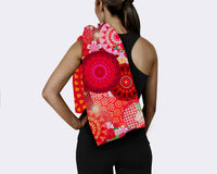 BeachTowel Sport & Travel Polyvelvet Hip rot - Gesloten