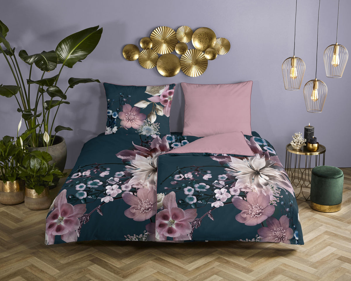 Descanso Satin Duvet Cover "Guana" - Multi - Rits