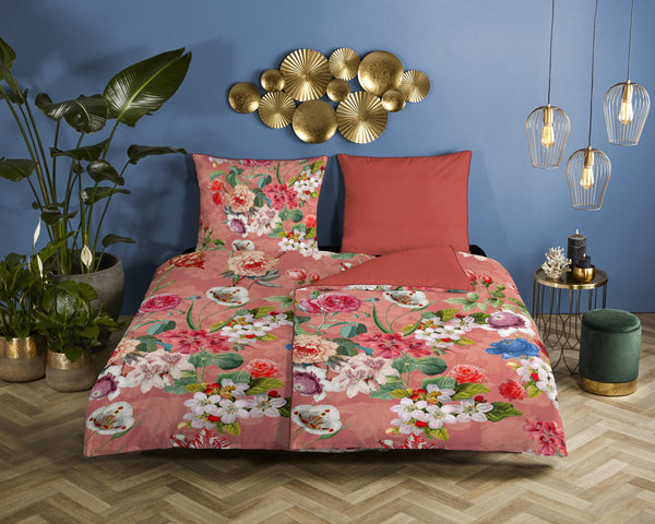 Descanso Satin Duvet Cover "Amalia" - Terra - Rits