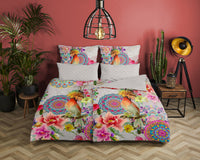 Hip Satin Duvet Cover "Bindi" - Multi - Rits