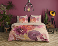 Hip Satin Duvet Cover "Espen" - Multi - Dubbele instopflap