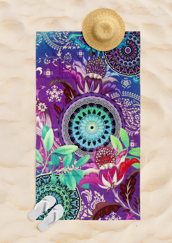 BeachTowel Velours Hip Multi - Gesloten