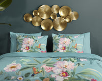 Descanso Satin Duvet Cover "Fungi" - Multi - Dubbele instopflap