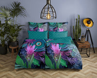 Hip Satin Duvet Cover "Zehra" - Multi - Rits