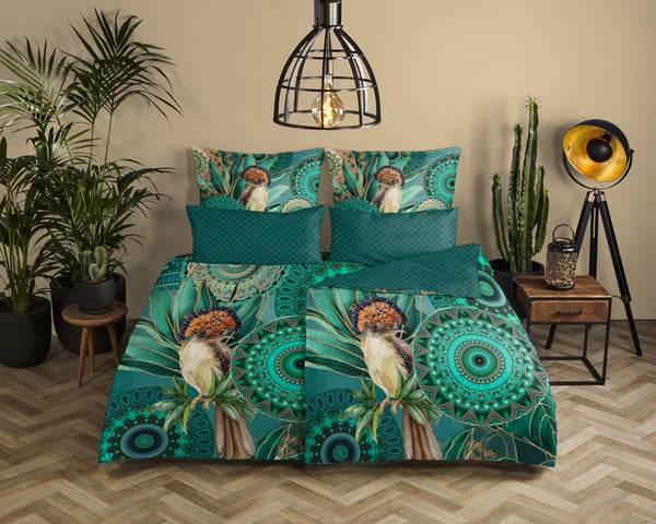 Hip Satin Duvet Cover "Damali" - Multi - Rits