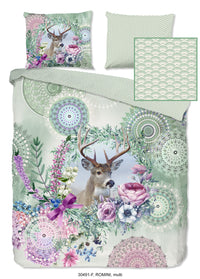 Hip Flanellen Duvet Cover "Romini" - Multi - Dubbele instopflap