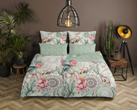 Hip Satin Duvet Cover "Wayan" - Multi - Rits