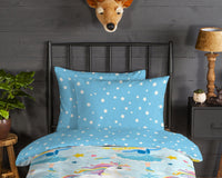 Guten Morgen Flanellen Duvet Cover "Icprincess" - Multi - Rits