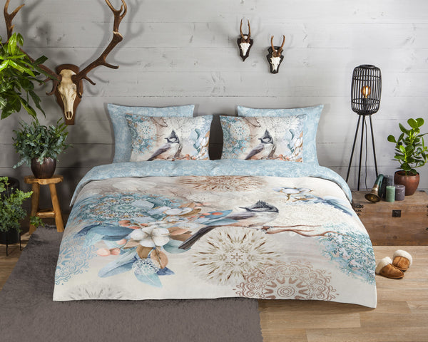 Hip Flanellen Duvet Cover "Frior" - Multi - Dubbele instopflap