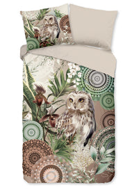 Hip Flanellen Duvet Cover "Kirja" - Multi - Dubbele instopflap