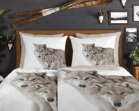 Guten Morgen Flanellen Duvet Cover "Fera" - Sand - Rits