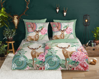 Hip Flanellen Duvet Cover "Erlenda" - Multi - Rits