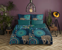 Hip Satin Duvet Cover "Imenena" - Multi - Rits