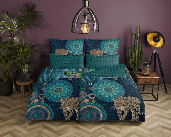 Hip Satin Duvet Cover "Imenena" - Multi - Rits