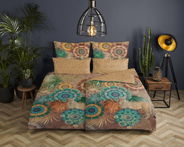 Hip Satin Duvet Cover "Zenta" - Multi - Rits