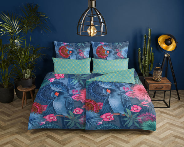 Hip Satin Duvet Cover "vonelia" - Multi - Rits