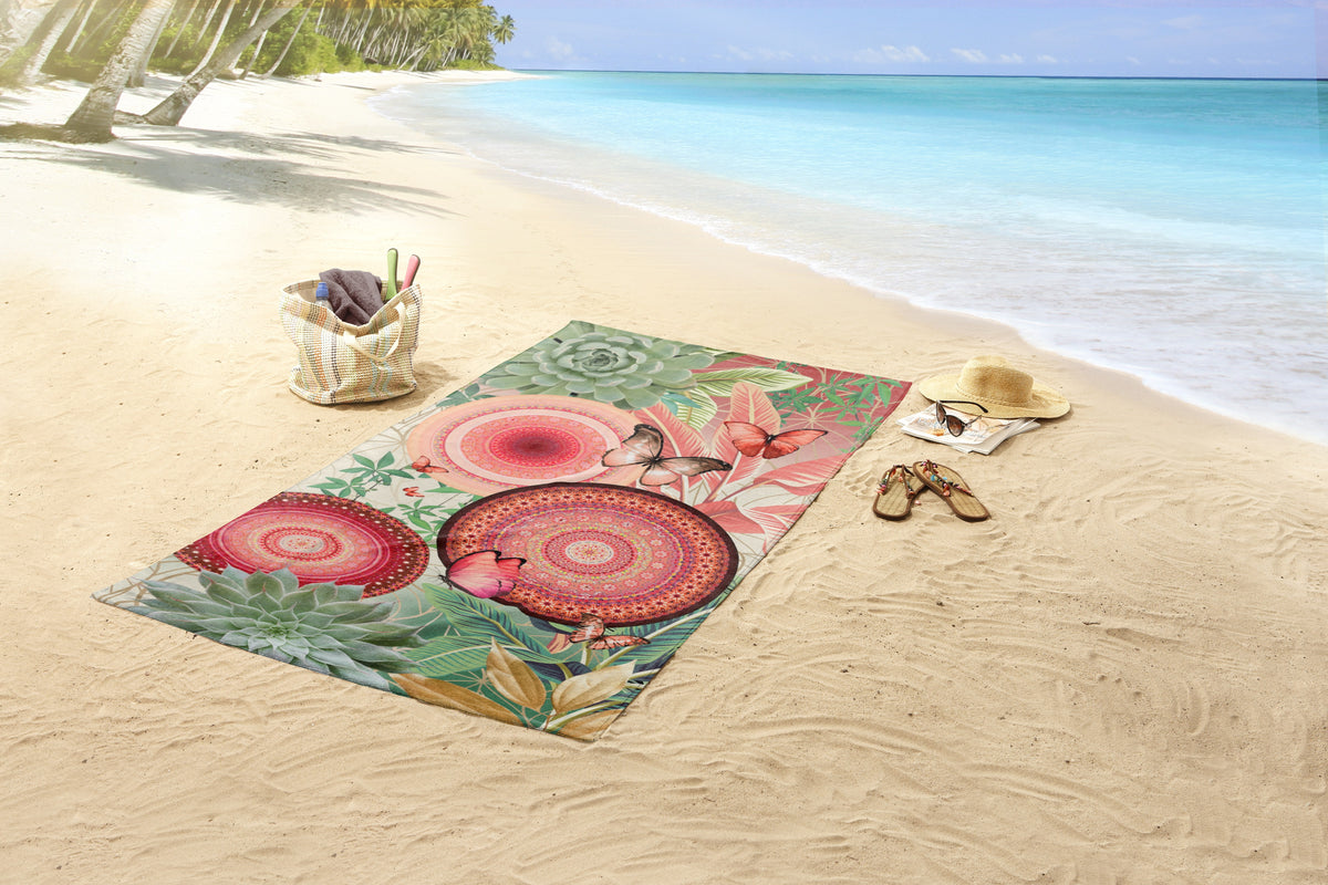 BeachTowel Velours Hip Multi - Gesloten