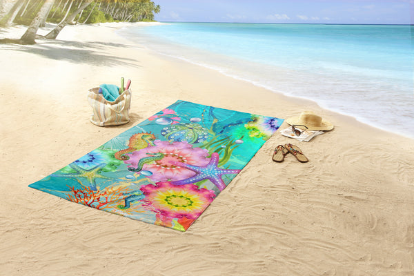 BeachTowel Velours Hip Multi - Gesloten