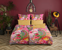 Hip Satin Duvet Cover "Nevine" - Multi - Rits